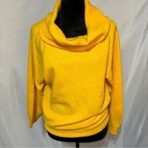 Saks Fifth Avenue Cowl Neck Lambswool/Angora Sweater Size S